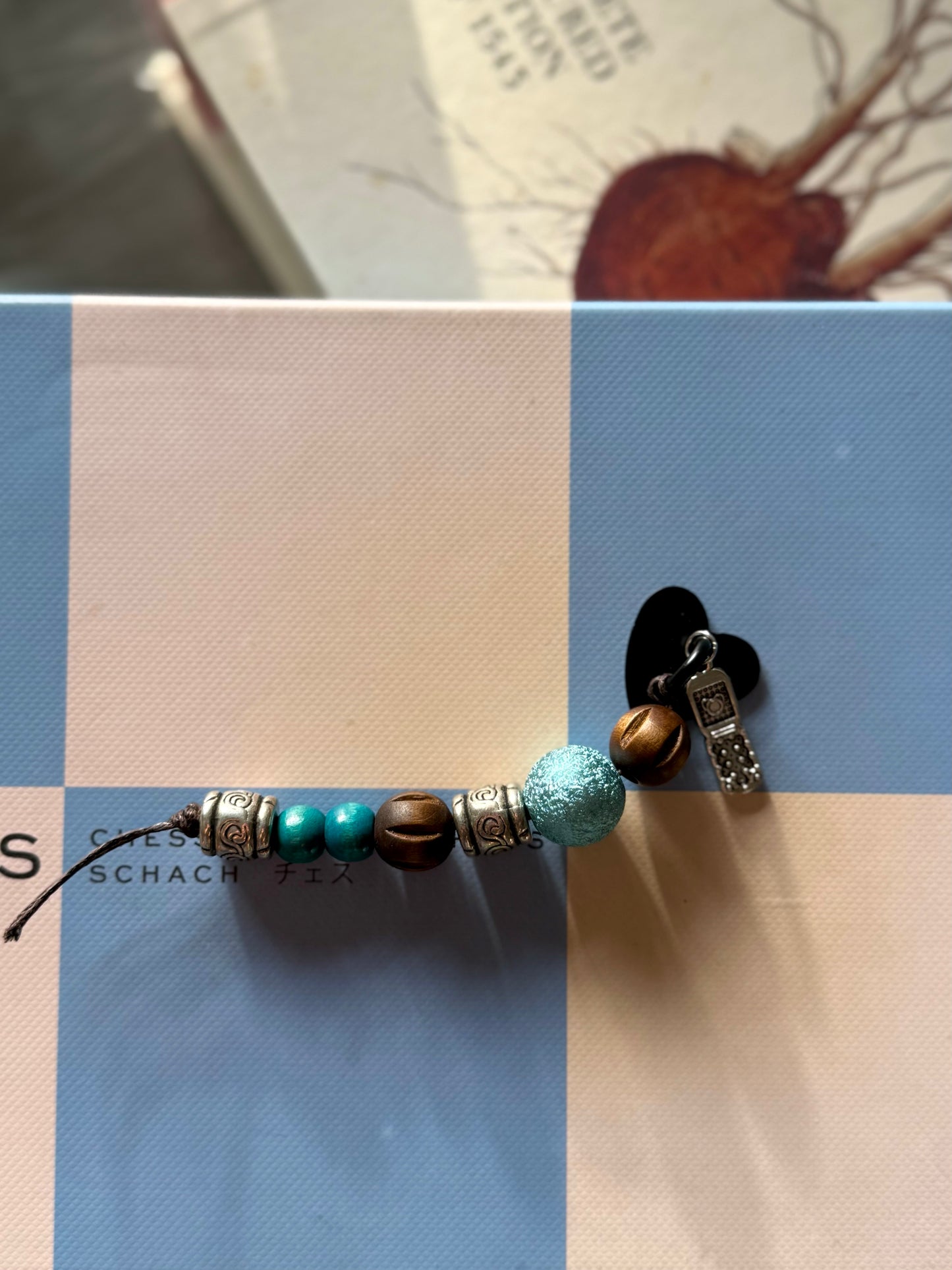 Turquoise ( Phone charm)