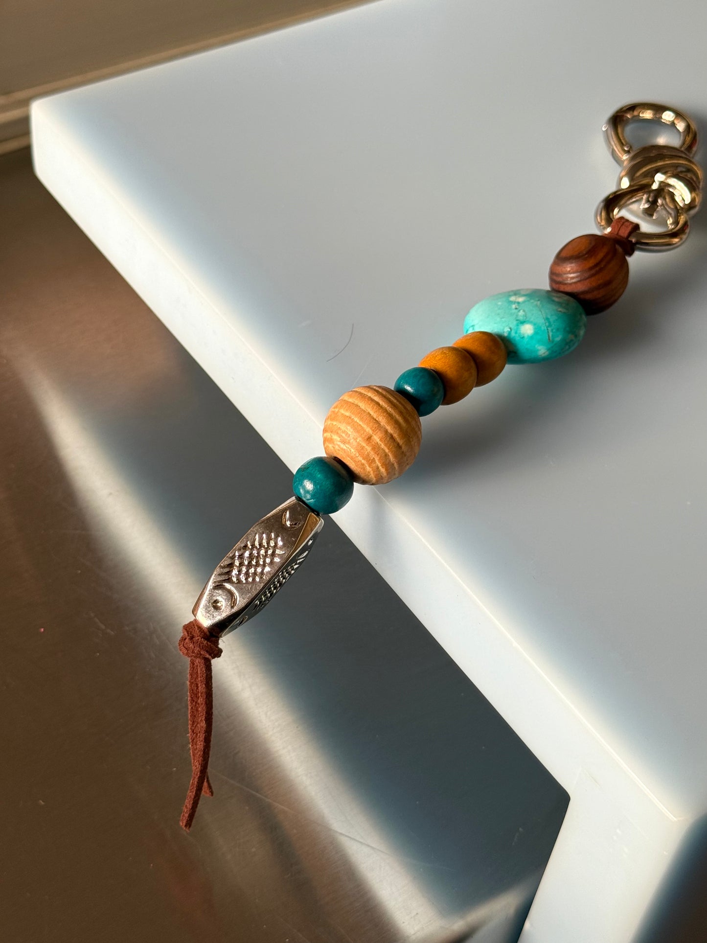Silver knot ( Bag & Key charm)