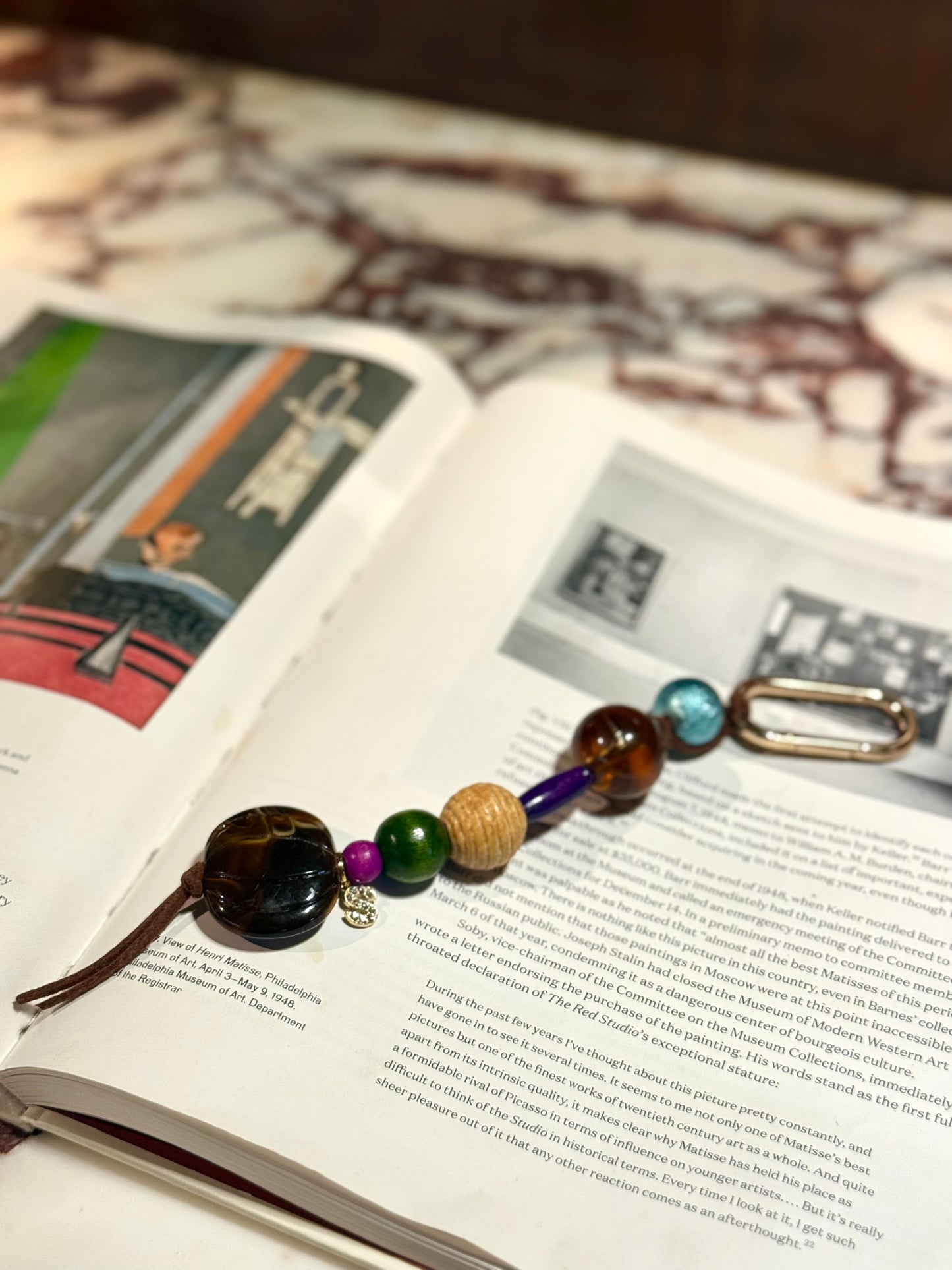 Chrome hook ( Bag & Key charm )