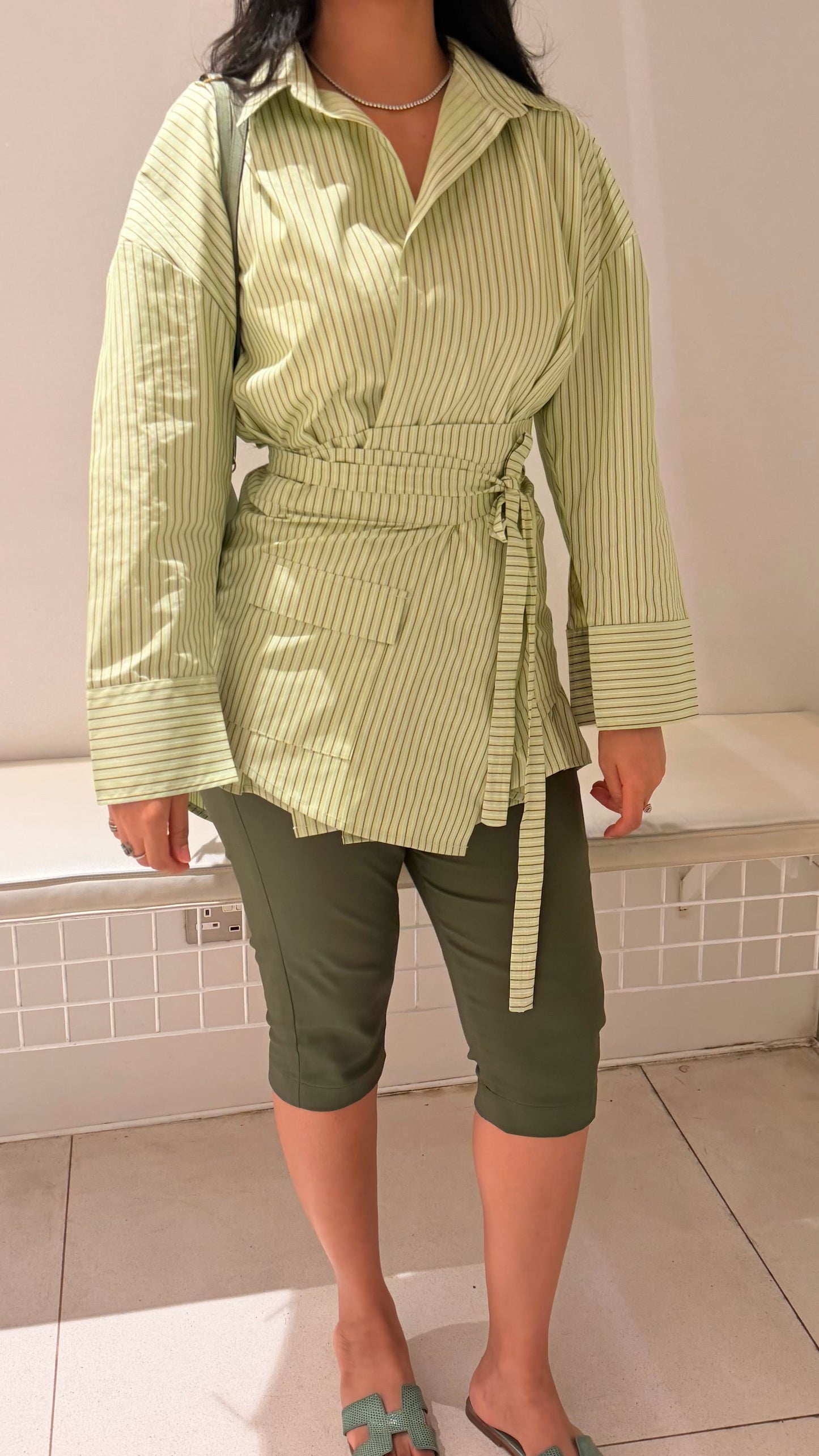 Striped Two ( Set Capri OR maxi skirt)