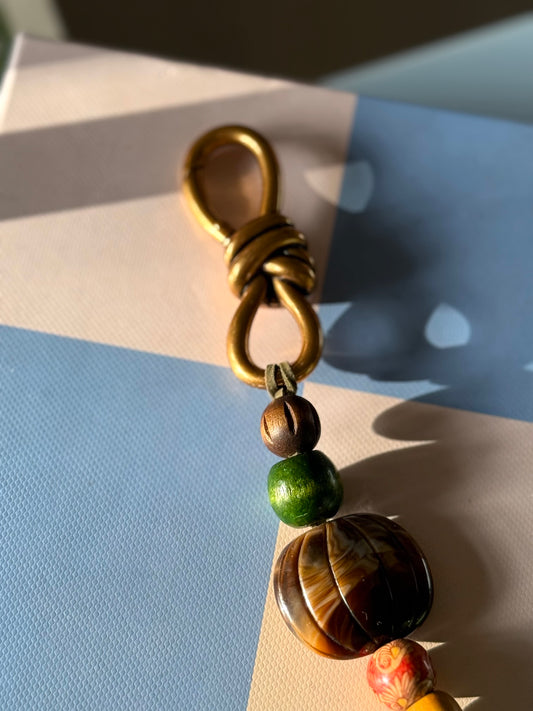 Knot matcha (Bag & Key charm)