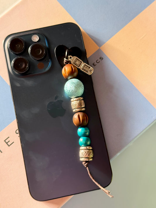 Turquoise ( Phone charm)