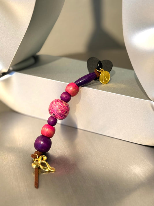 Initial charm ( Phone charm)